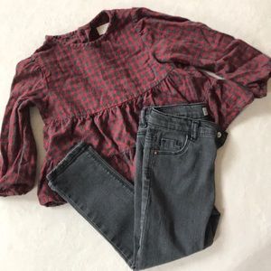 Zara Shirts & Tops - Zara baby flannel long sleeved shirt, size 3-4 Zara Shirts & Tops - Zara baby flannel long sleeved shirt, size 3-4